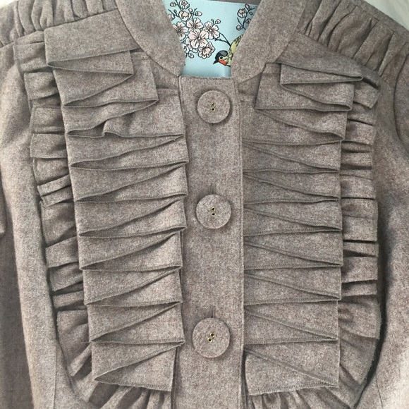 Tabitha wool-blend blazer from Anthropolgie size 0 - Picture 3 of 5